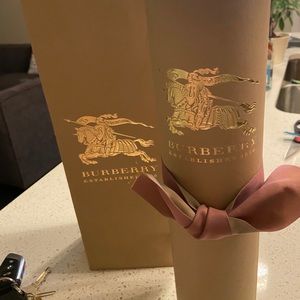 Limited edition Burberry cashmere scarf